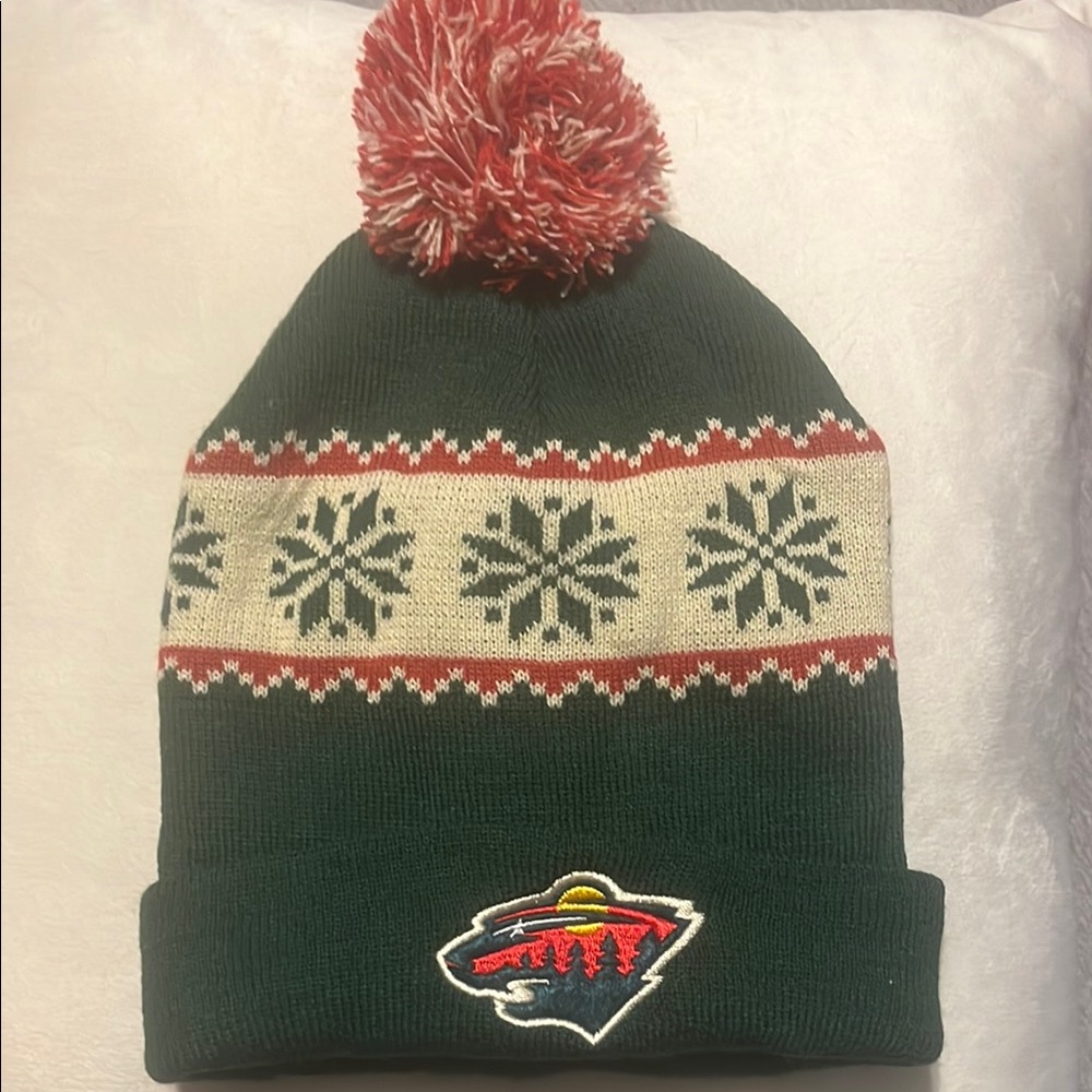 Minnesota Wild Green Knit Beanie